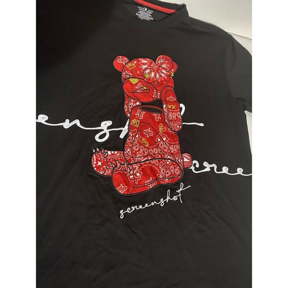 Screenshot Shirt w/Screenshot Bear & Hem Detail - Bear Head Coming Off - 3XL - Picture 3 of 6